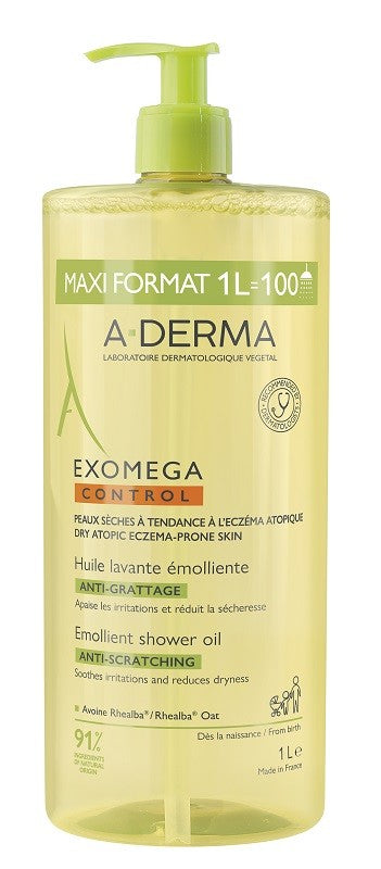 A-derma Exomega Control Olio Lavante Emolliente 1 Litro