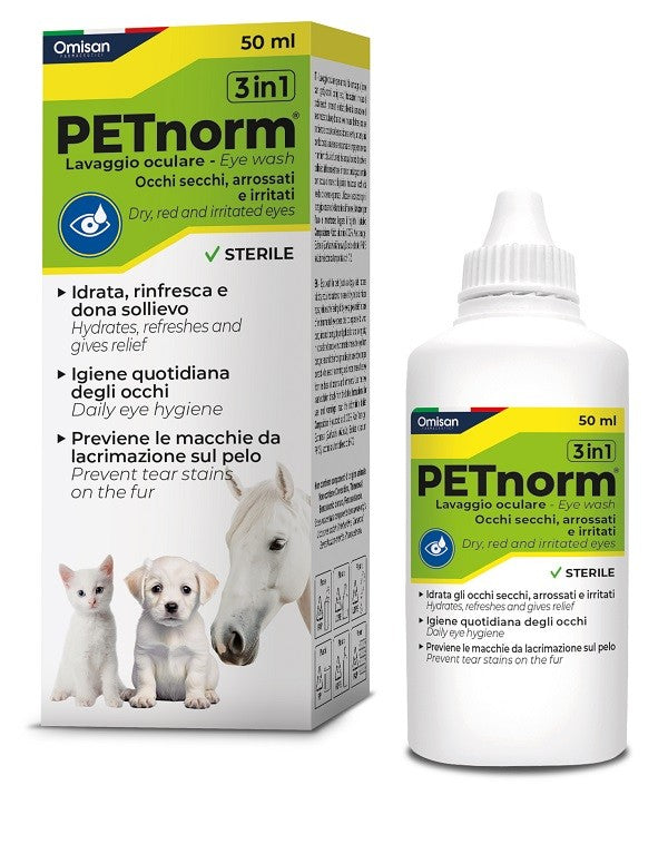 Omisan Farmaceutici Petnorm Lavaggio Oculare 50 Ml
