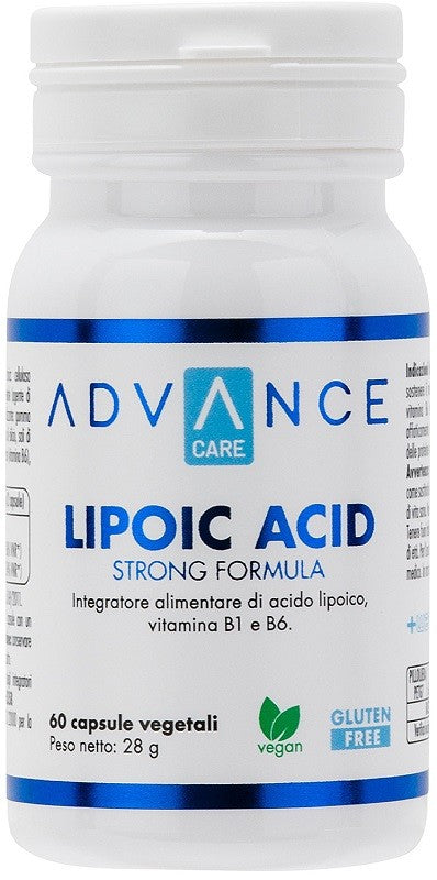 +watt Advance Care Lipoic Acid Strong Formula 60 Capsule Vegetali
