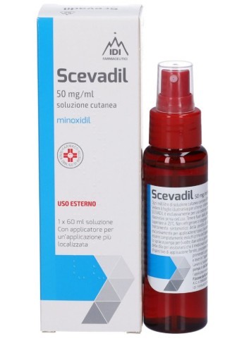 Scevadil soluzione cutanea 5% minoxidil