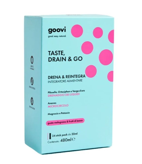 Goovi Drenante Melograno&frutti Di Bosco 24 Stick Pack