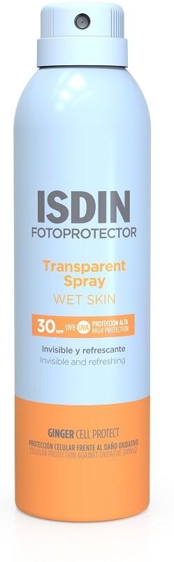 Isdin Transparent Spray Wet Skin Spf30