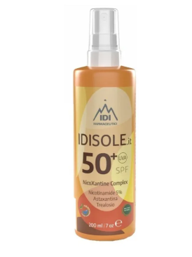 idisoleit Nicox protezione solare spf 50 200 ml