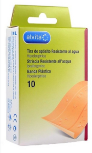 Alvita Cerotto Impermeabile 10 X 6 Cm 10 Pezzi