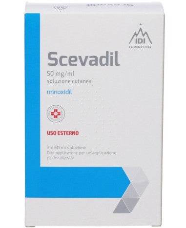 Scevadil Minoxidil 5% 3 flaconi