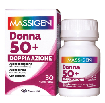 Massigen Multivitaminico Donna 50+ 30 Compresse