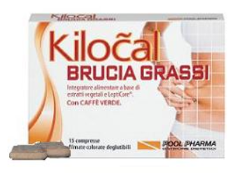 Kilocal Bruciagrassi integratore per dimagrire 15 capsule
