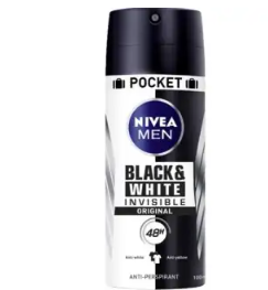 Nivea men black & White deodorante Pocket