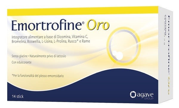 Agave Farmaceutici Emortrofine Oro 14 Stick 2 G