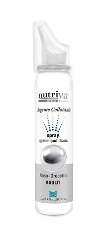 Nutriva Argento Colloidale Spray Naso Orecchio Adulti