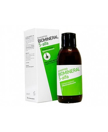 Biomineral 5-alfa Shampoo Trattante Sebo Normalizzante 200ml