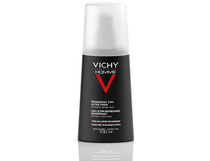Vichy Homme Deodorante Vapo Ultra-fresco 100 Ml