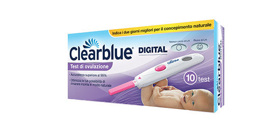 Clearblue Test Ovulazione Digitale 10 Stick