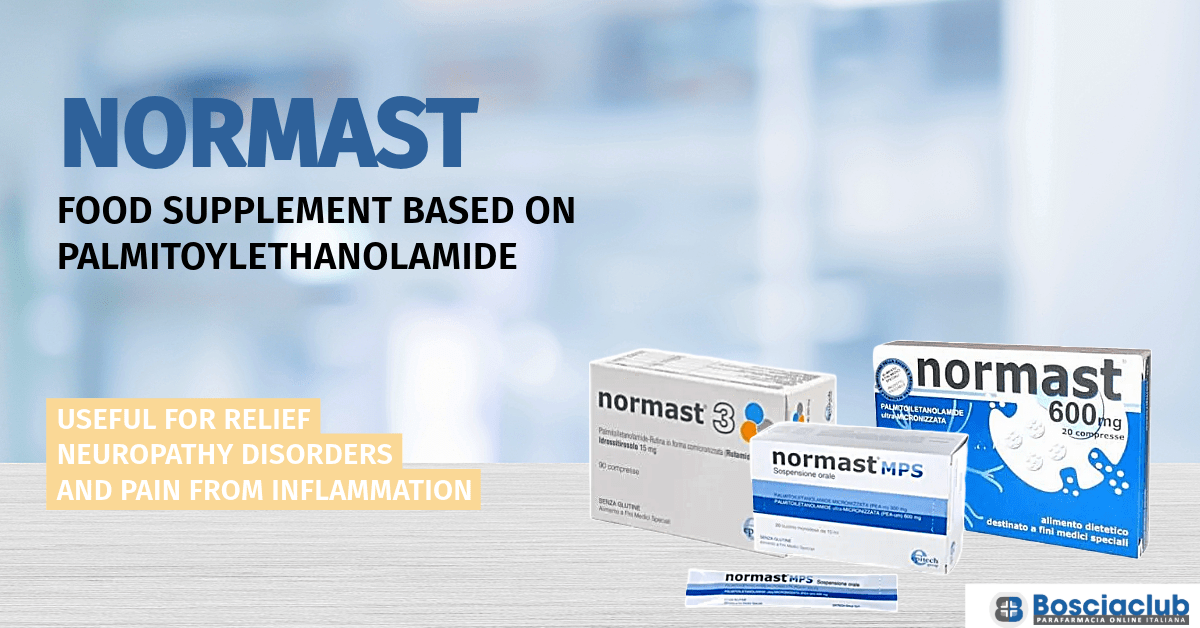 Normast: food supplement based on Palmitoiletanolamide ultra-micronized (PEA)