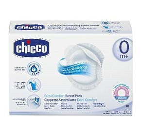 Chicco Coppette Assorbilatte 30 Pezzi