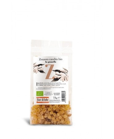 Il Fior Di Loto Zenzero Candito Biologico 75g