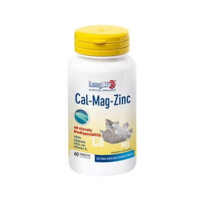 Longlife Calcio Magnesio Zinco 60 Tavolette