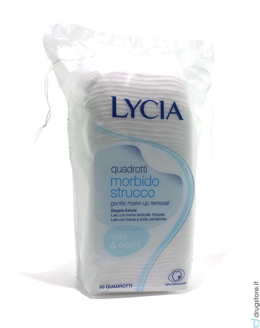 Lycia Quadrotti Morbidi Struccanti 50pz