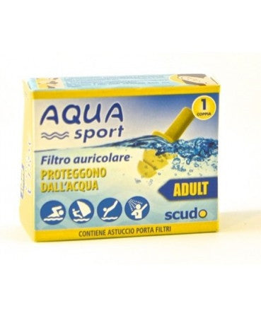 Aquasport Earplug Scudo Adulti 2 Pezzi