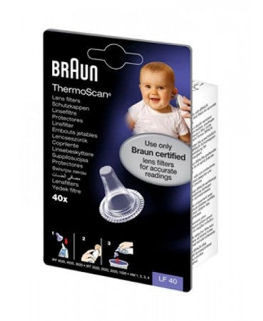 Braun Thermoscan Coprisonda Monouso 40 Pezzi
