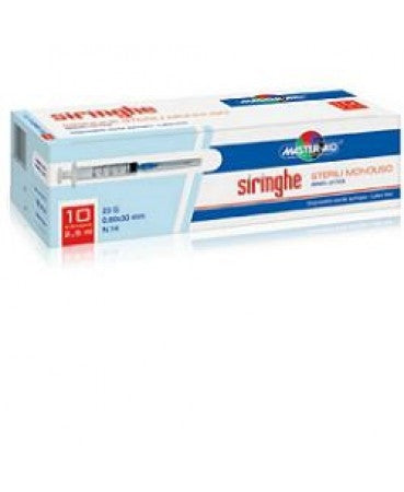 Siringa Master-aid 10ml G21 10 Pezzi