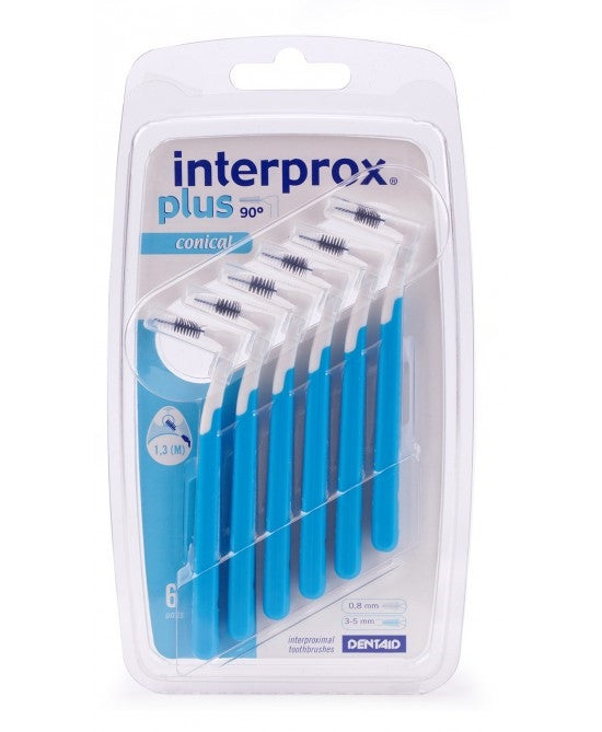 Interprox Plus Conico Blu 6 Pezzi
