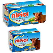 2 Confezioni Nipiol Omogeneizzato al manzo 120 g