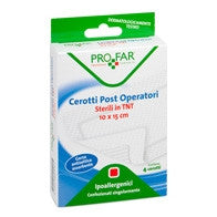 Cer Profar Postoperatorio 10x20cm 4 Pezzi