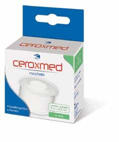 Cerotto Adesivo Ceroxmed Seta Aerato Su Rocchetto 500x2,5 Cm