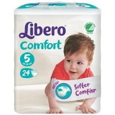 Libero Comfort 5 Pannolino 10-16kg 24 Pezzi