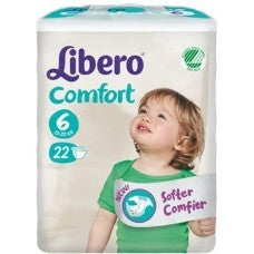 Libero Comfort 6 Pannolino12-22 Kg 22 Pezzi