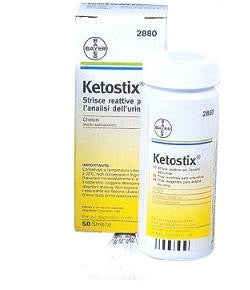 Ketostix Strisce Misurazione Chetonuria 50 Pezzi