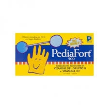 Pediafort 500 10 Flaconcini