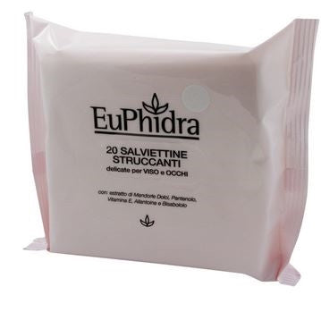 Euphidra Salviettine Struccanti 20 Pezzi