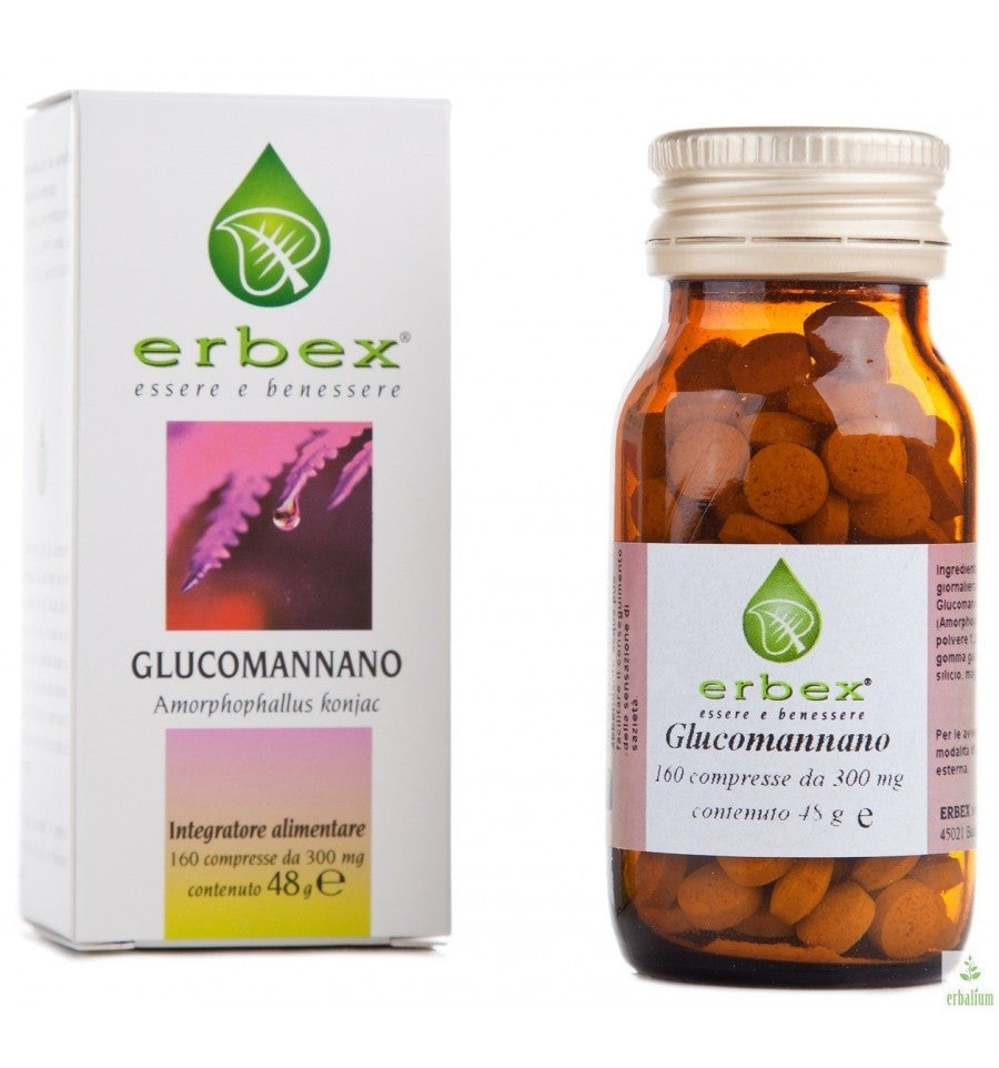 Erbex Glucomannano 100 Capsule 430mg
