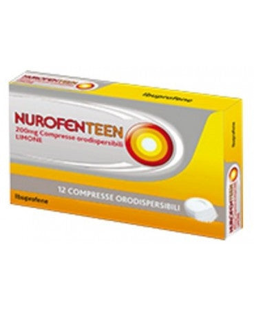 Nurofenteen 12 Compresse Limone