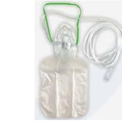 Maschera Ossigenoterapia+tubo+rese