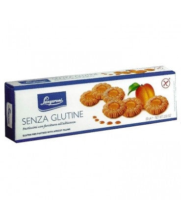 Lazzaroni Pasticcini Gusto Albicocca Senza Glutine 80g