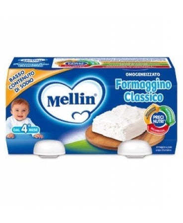Mellin Formaggino Classico Omogeneizzato 2x80g