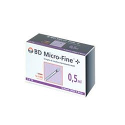Siringa Insulina Bd 0,5 Ml 30g 30 Pezzi