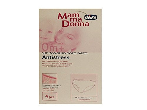 Chicco Slip Monouso Dopo Parto In Tnt 4 Pezzi Taglia 4