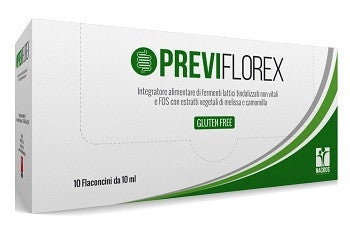 Nacros Previflorex 10 flaconcini integratore di fermenti lattici