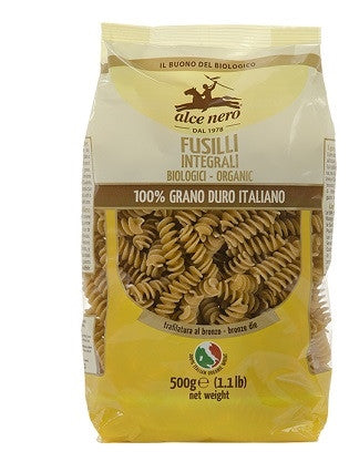 Alce Nero Fusilli Integrali Di Grano Duro Biologici 500g