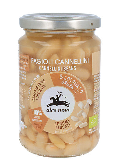 Alce Nero Fagioli Cannellini Lessati 300g