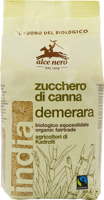 Alce Nero India Zucchero Di Canna Demerara 500g