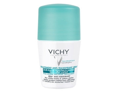 Vichy Deodorante Roll-on 48h Anti-tracce 50 Ml
