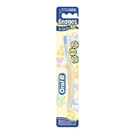 Oral B Spazzolino Stages 1 Linea Bambini Da 4 A 24 Mesi