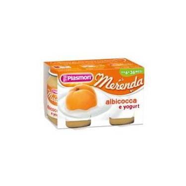 Plasmon Merenda Albicocca E Yogurt 120 Gr X 2