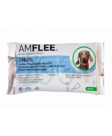 Amflee 268mg Spot On 3 Pipette Per Cani 20-40kg