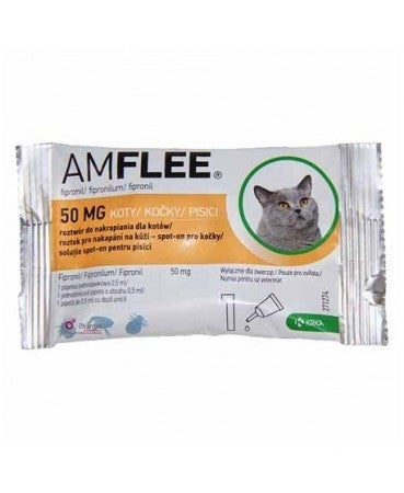 Amflee 50mg Spot On 3 Pipette Gatti